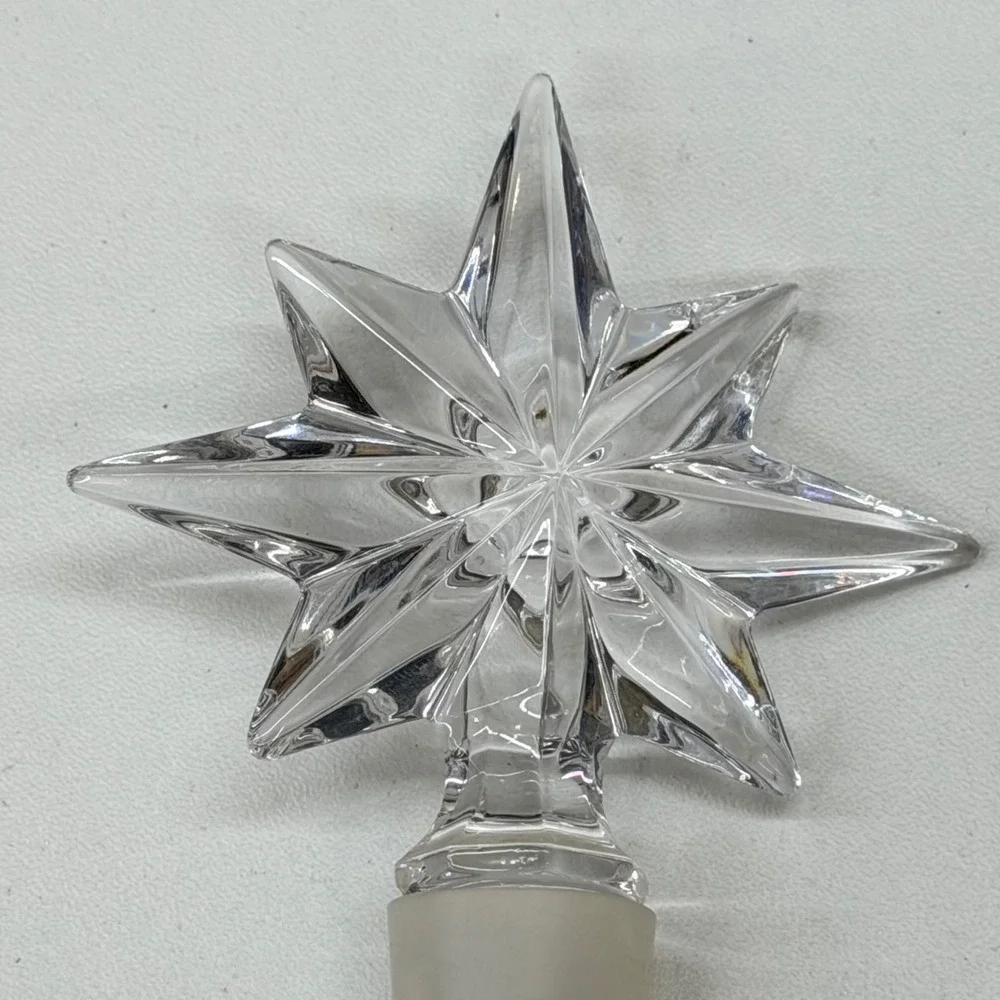 Waterford Crystal‎ 8 Point Star Decanter Stopper Replacement Signed VTG Ireland